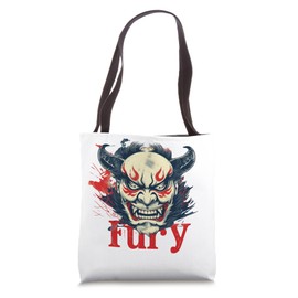 Oni Fury Traditional Mask Tote Bag