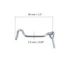 ZXUEZHENG 4Pcs 1.5 inches Cabin Hook Eye Latch Gate Door