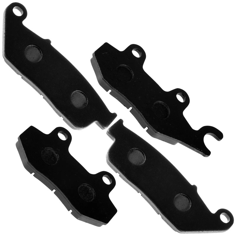 Caltric Front and Rear Brake Pads for Triumph Bonneville /