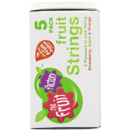 Fruit Factory Strawberry, Apple and Orange Fruit Strings 100 g (Pack of 5)