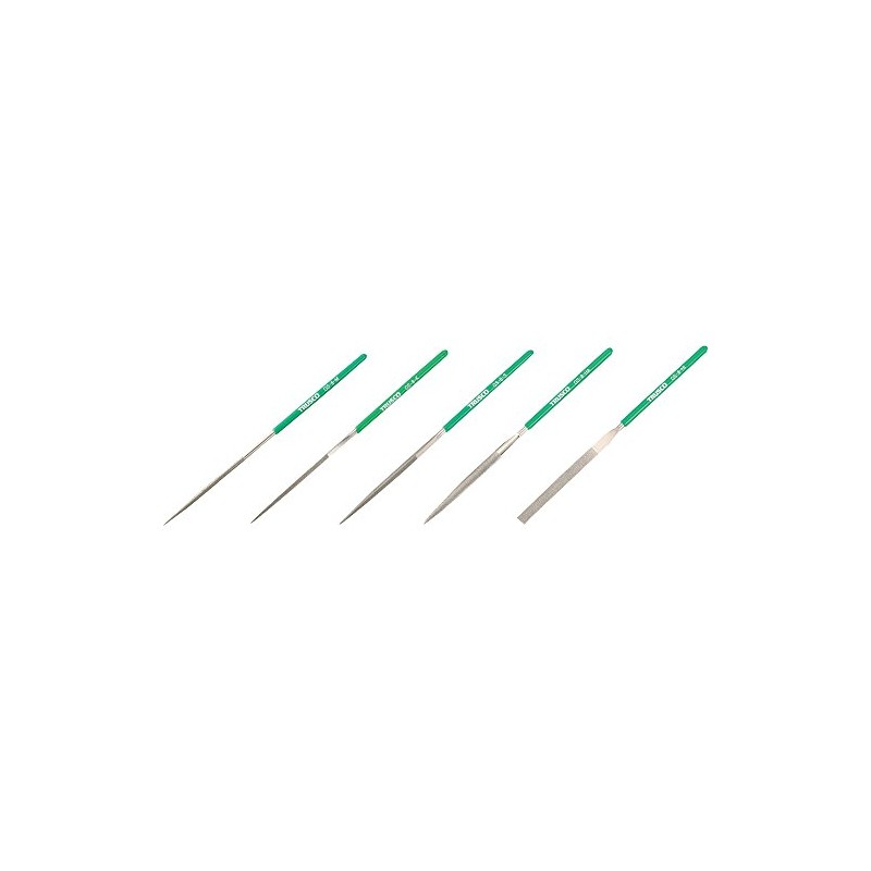 TRUSCO, GS-8-SET, Diamond File for Precision Use, Blade Length 2.75