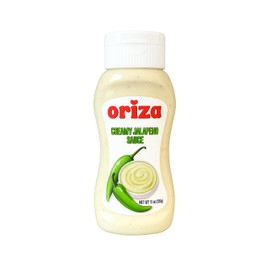 Oriza Creamy Jalapeño Sauce 11oz (Pack of 12) – Bulk Spicy Cream Sauce for Sandwich Shops & Kitchens