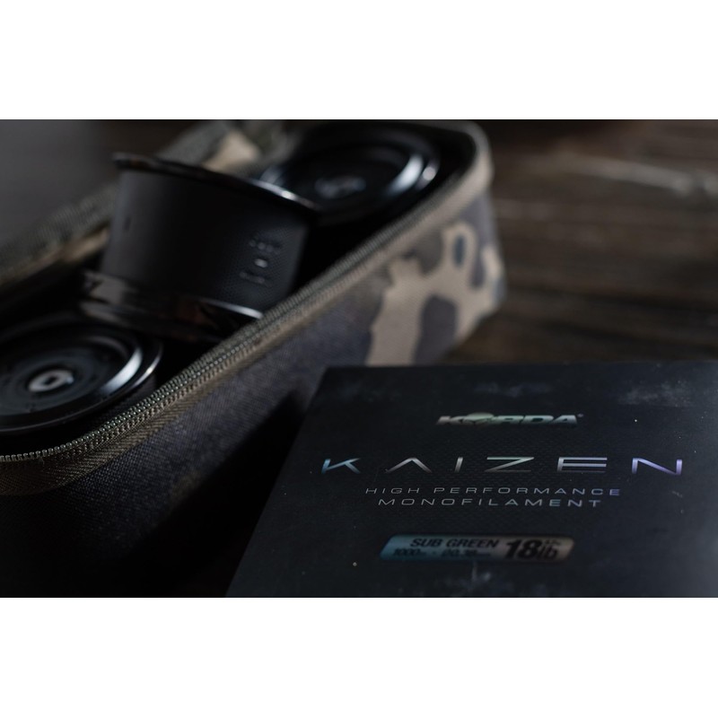 Korda Kaizen Mono Green Carp Line for Distance Throwing or