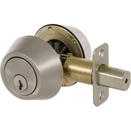 Delaney Hardware 210S-US15-Double Deadbolt Double Cylinder, Satin Nickel
