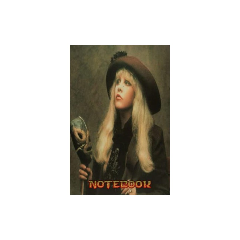Notebook : Stevie Nicks Notebook - 100 page lined notebook,