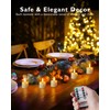 BEICHI Rechargeable Candles, Tea Lights Candles Battery Operated with Remote,