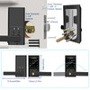 Keyless Entry Auto Door Lock, Smart Deadbolt Lock with Door