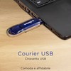 Integral 64GB 3-pack USB 2.0 Flash Drive Courier Blue