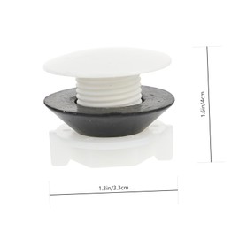 Gadpiparty 2pcs Toilet Tank for Toilets Fish Tanks Pools Easy to Install Bathroom Accessory Excellent Sealing Properties