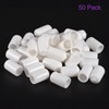 sourcing map Pack of 50 12 mm Protector Rubber End