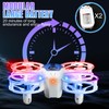 Mini Drones for Kids with Multicolor LED Lights Long Flight