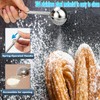 Flour Sifter, Stainless Steel 3 Cup Flour Sifters for Baking,