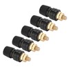 5Pcs Brass Binding Post Nickel Plated Inverter Terminal for Electronic