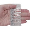 Kirari Handicraft Club No.321 Frenze (Fringe) _ Silver (Silver) Width