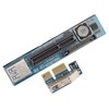 PCIE Extension Cable Integrated Power Supply Gold Plated Contacts Fine