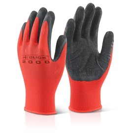 MULTI PURPOSE LATEX POLY GLOVE BLACK XL