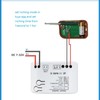 MHCOZY 4G Remote Control Relay Switch, 1CH 10A Dry Contact