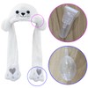 Plush Animal Ear Moving Jumping Hats Movable Dancing Ear Flap