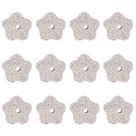 MFUOE Pet Teeth Grinding Stone Teeth Care Mineral Stone Calcium Chew Toy Teeth Molar Toy for Parrot Rabbit Hamster Rat Chinchilla(12 Pcs)