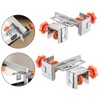 Generic 2x Cabinet Installation Clamps Woodworking Tool Heavy-duty Detachable High