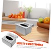 iplusmile Stainless Steel Glove Dispenser Box Holder for Wall Mount