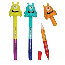 ToyPlaya 3 pcs Alien Eye UV Spy Pens