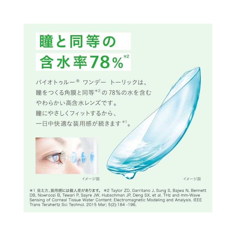 [Set of 4] Bio-True One Day Toric for Astigmatism, 30