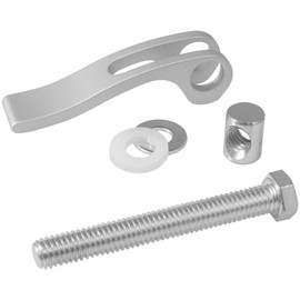 Peachtree Woodworking Supply Cam Action T-Track Quick Release Hold Down Clamp for Jigs, Fixtures & Shop Fences. Ideal for Router and Drill Press Table Fences (1, 3/8")