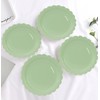 HEIPINIUYE 50 Pieces Sage Green Paper Plates 7 Inch Sage