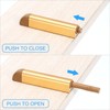 uxcell 2Pcs Push to Open Door Latch, Aluminum Alloy Magnetic