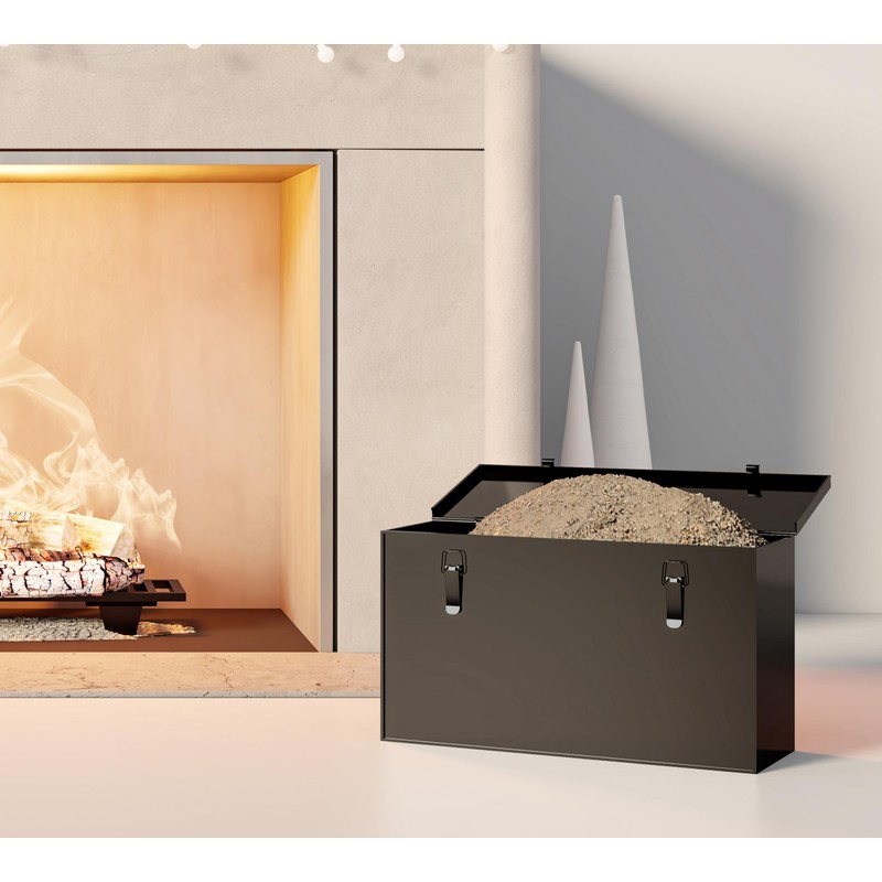 Fire Beauty Ash Bucket, Black, FB204