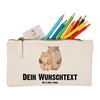 Mr. & Mrs. Panda Größe S Klein Personalisierte Schminktasche Bären