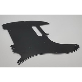 Tele Pickguard 3 ply - Black