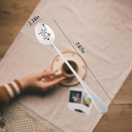 Valentines Day Gifts for Her Him Girlfriend Boyfriend Wife Husband Enjoy Your Coffee My Love Spoon Anniversary Birthday Gifts for Wife Husband Girlfriend I Love You Gifts for Boyfriend Fiance Fiancee