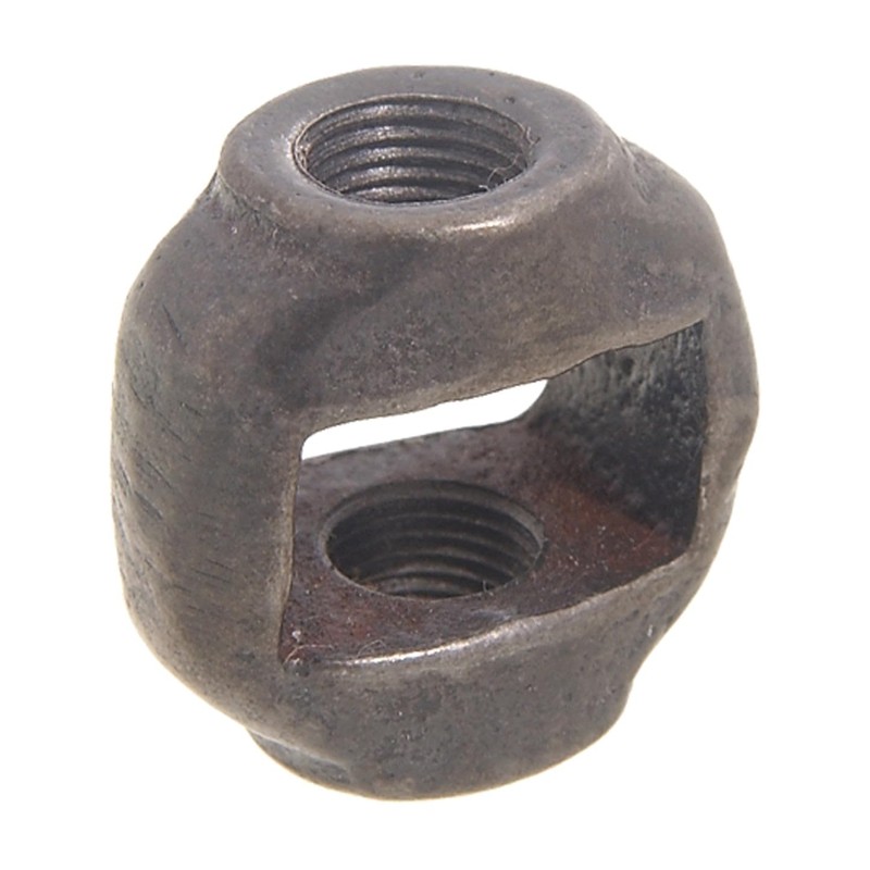 B&P Lamp® 1 1/8" Iron Hickey, 1/8F X 1/8F