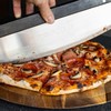 PINNACOLO 20 Inch Sharpenable Rocker Cutter with Wood Top -