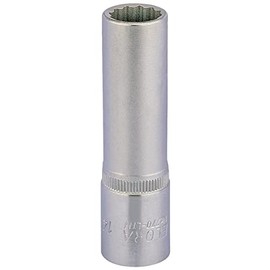 Draper 11934 Elora Deep Bi-Hexagon Socket, 1/2" Square Drive, 14mm