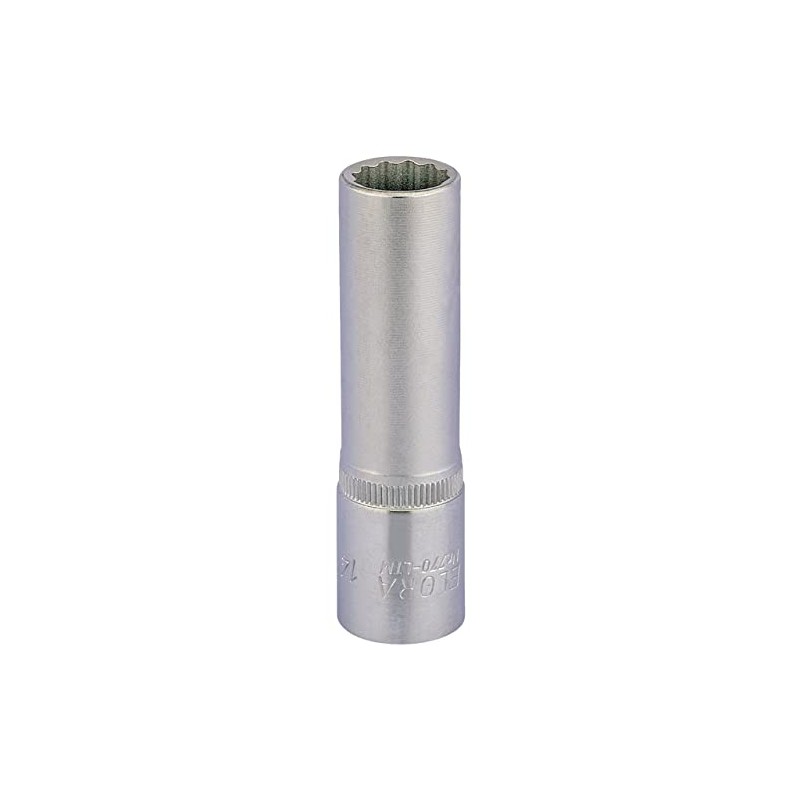 Draper 11934 Elora Deep Bi-Hexagon Socket, 1/2" Square Drive, 14mm