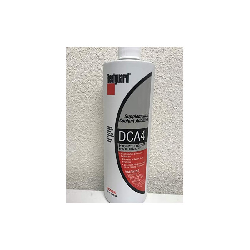 Cummins Filtration Fleetguard DCA60L Coolant Additive 16oz. DCA4