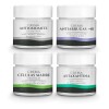 Kit 4 Cremas Antiarrugas +40 Astaxantina, Células Madre