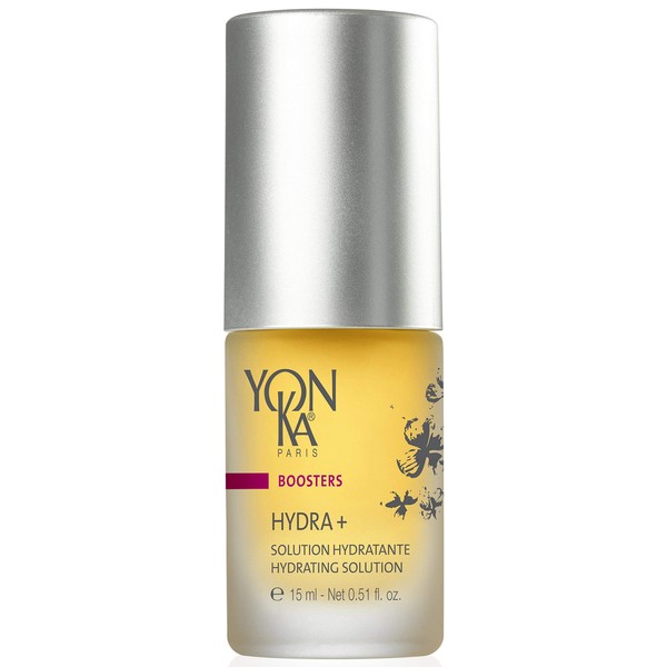Yon-Ka Booster Hydra Plus (15ml) Deeply Hydrating Recovery Concentrate , Treat Seasonal Dryness and Prevent Breakouts with Vitamin C and Brown Algae, Paraben-Free