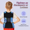 Janmercy Weighted Vest for Kids Adjustable Breathable Compression Vest for