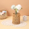 Guduling 4pcs Lace Tablecloth,10.6 Inch Crochet Doilies,White Cotton Snowflake Design