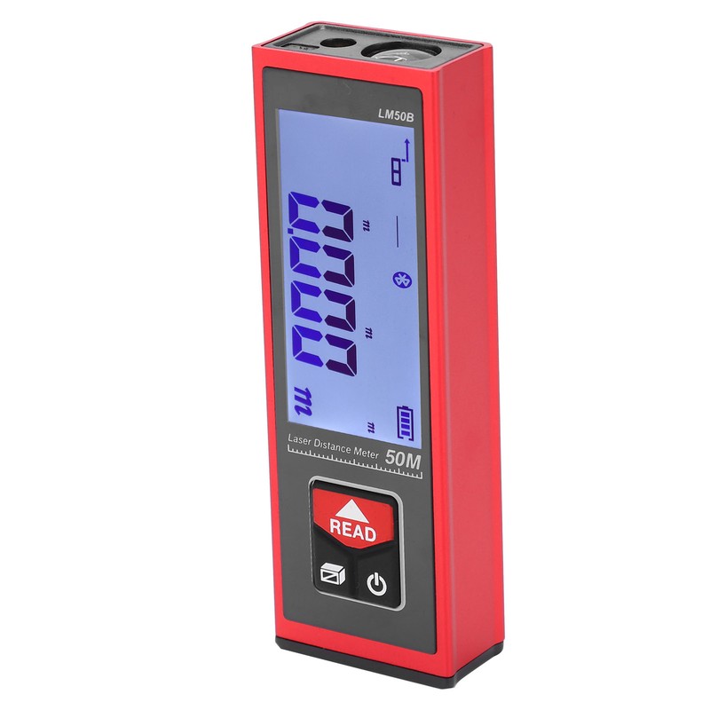 LM50B 50m/164ft Laser Range Finder Electronic Ruler Hand Held Mini