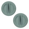 2x Wash Rinse Arm Screw In Plug End Cap To
