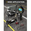 AZUNO Digital Tire Inflator with Pressure Gauge, 200 PSI, Heavy
