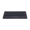 Wireless Keyboard Detachable Durable Computer Accessories with Artificial Leather CoverBlack