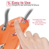 NAGE Luggage Locks, 3-Digit Security Suitcase Padlocks, Luggage Locks for