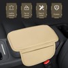 Car Center Console Cover, Waterproof Arm Rest Pad with 2