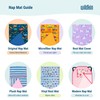 Wildkin Kids Nap Mat Cover for Boys & Girls, Sewn-in